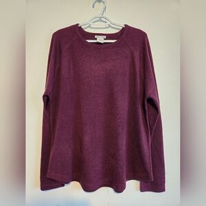 Sweet Romeo Purple‎ Crewneck Sweater